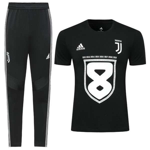 Entrenamiento Juventus Conjunto Completo 2019-2020 Negro